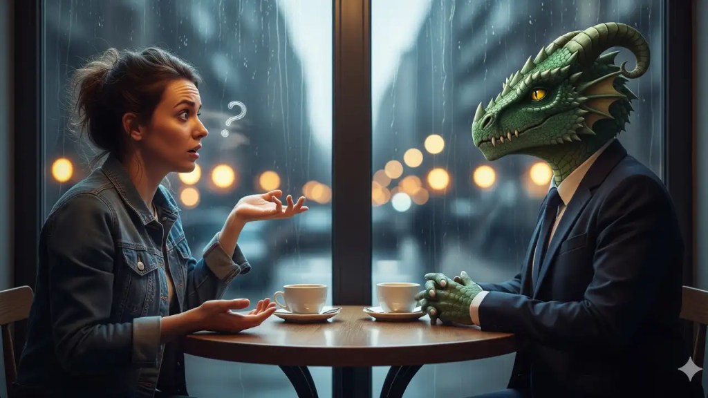 Una rara afección cerebral hizo que esta mujer viera dragones por todas partes 1 Una rara afección cerebral hizo que esta mujer viera dragones por todas partes