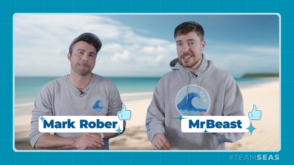 La campaña de MrBeast y Mark Rober logró eliminar más de 15 millones de kilos de basura del planeta