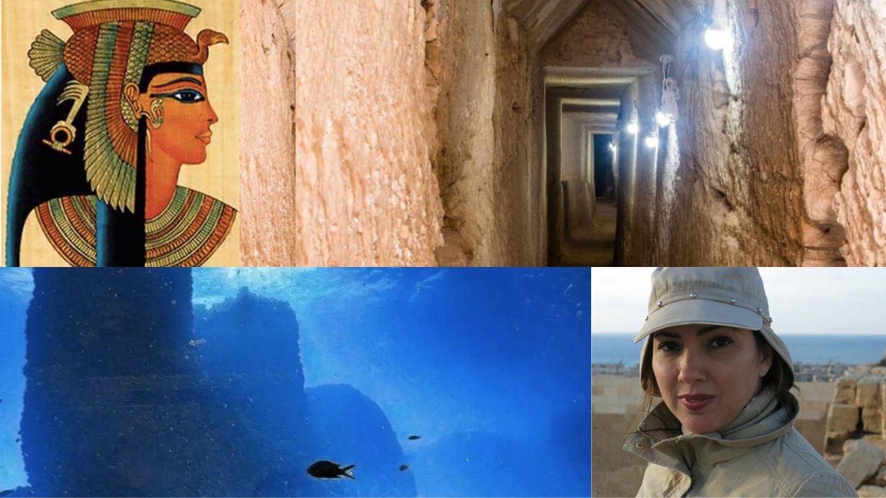 Kathleen Martínez: la mujer que está a punto de descubrir la tumba de Cleopatra