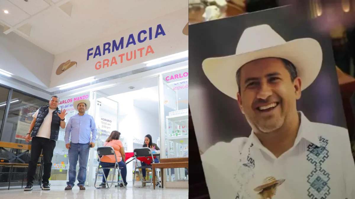 Carlos Manzo: seis farmacias gratuitas y atención médica comunitaria en Uruapan