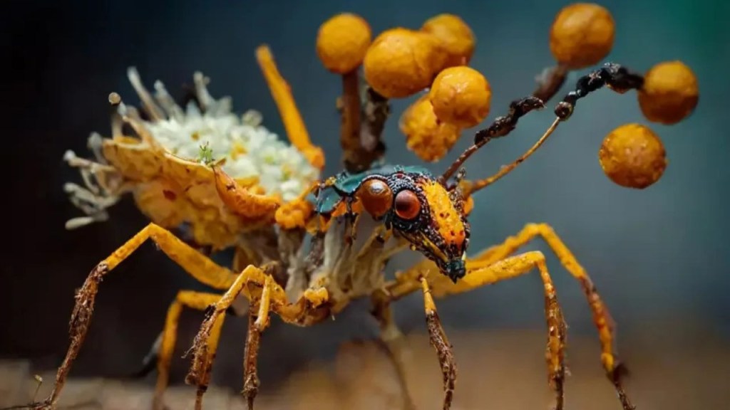 Gibellula attenboroughii: el hongo que convierte arañas de cuevas en zombis