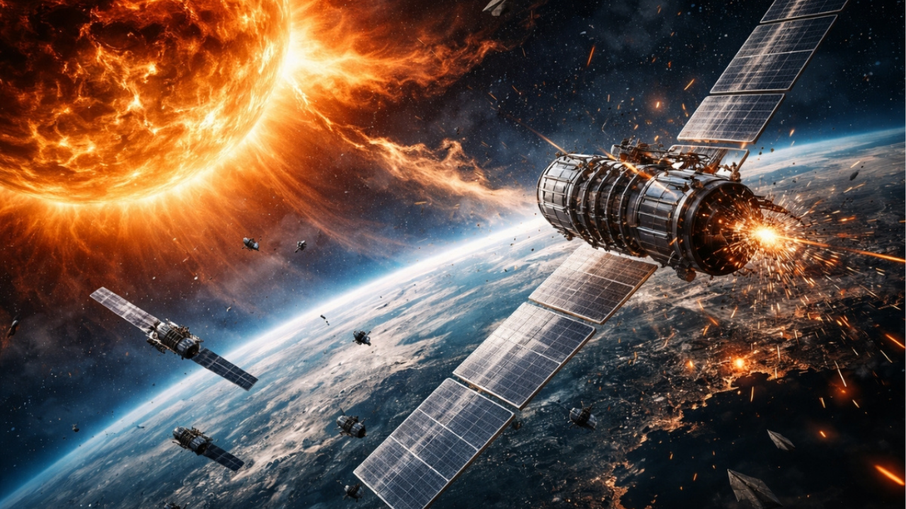 2,8 días para el desastre: el riesgo oculto en la órbita baja terrestre